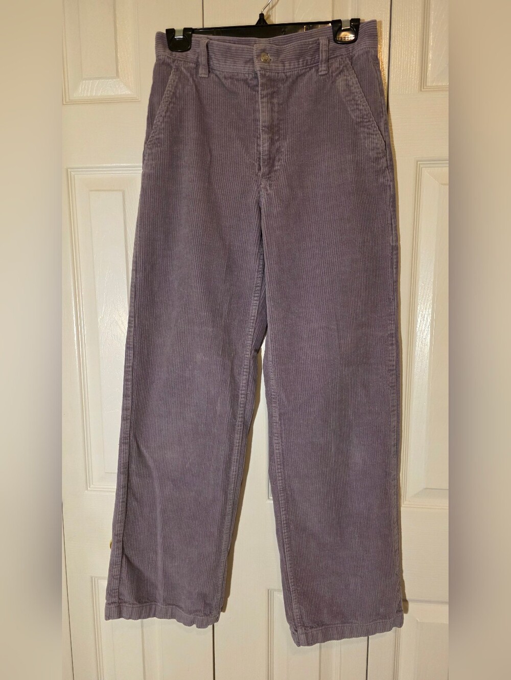 Aritzia Tna Ripcord Corduroy Pant Size 2 In Purple Ash (lavender) - Picture 6 of 14